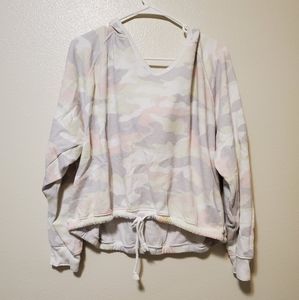 So Lounge Life Camo Sweatshirt